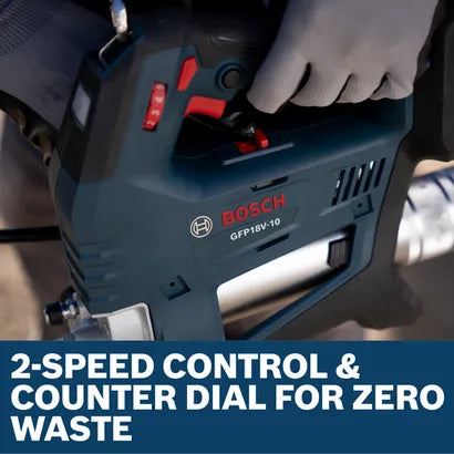 BOSCH 18V Grease Gun Kit With Battery And Charger