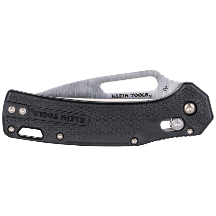 KLEIN TOOLS Cuchillo Resurgence Tanto Blade KTO con mango negro
