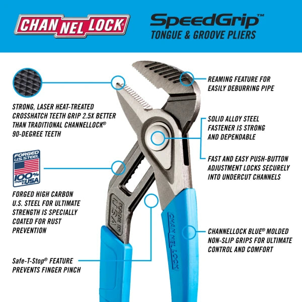 CHANNELLOCK 12" Tongue & Groove