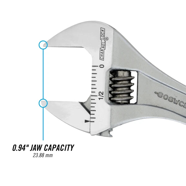 CHANNELLOCK 6" Adjustable Wrench