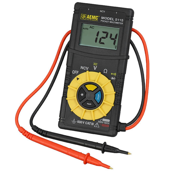 AEMC 2154.10 Pocket Multimeter Model 5115