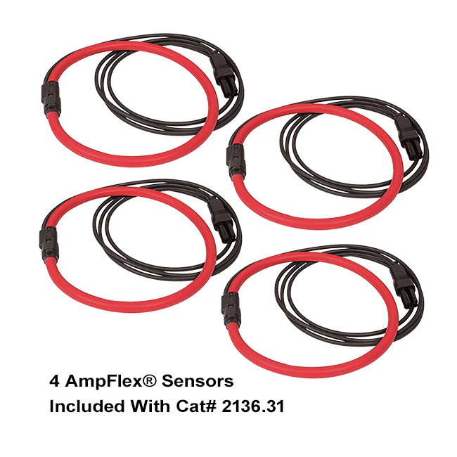 AEMC 2136.31 PowerPad® III Model 8336 w/4 193-24-BK AmpFlex® Sensors