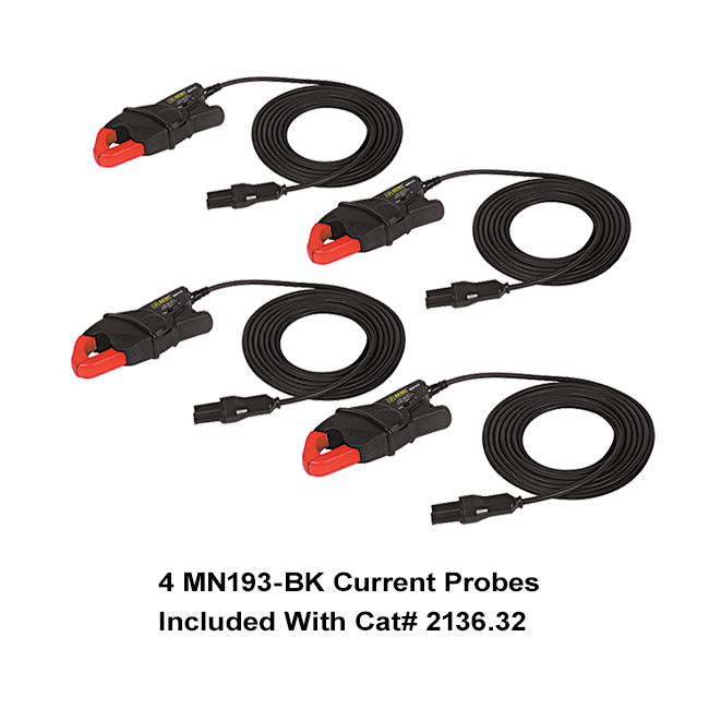 AEMC 2136.31 PowerPad® III Model 8336 w/4 193-24-BK AmpFlex® Sensors