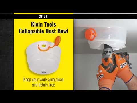 KLEIN TOOLS Collapsible Hole Saw Dust Bowl