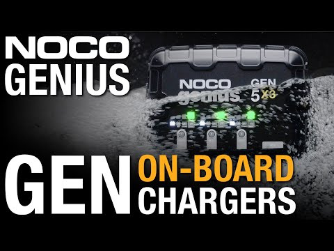 NOCO 3-Bank, 30-Amp On-Board Battery Charger, Battery Maintainer, & Battery Desulfator