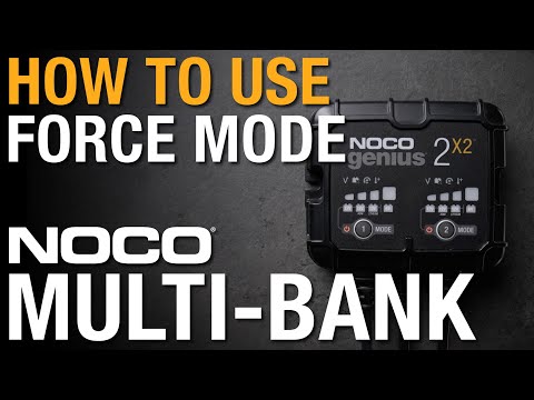 NOCO 2-Bank, 4-Amp Battery Charger, Battery Maintainer, & Battery Desulfator