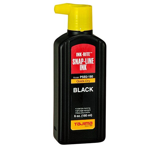 TAJIMA Black Quick-Dry Ink