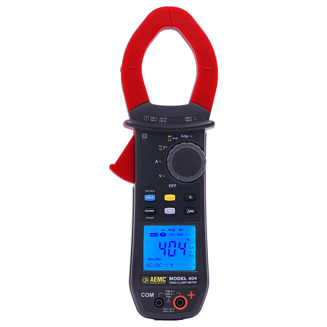 AEMC 2139.22 Clamp-on Meter Model 404