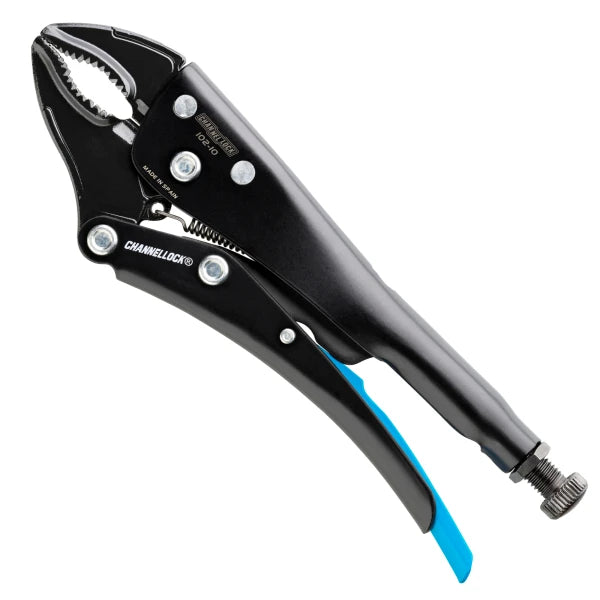 CHANNELLOCK 10" Locking Pliers, Curved Jaw