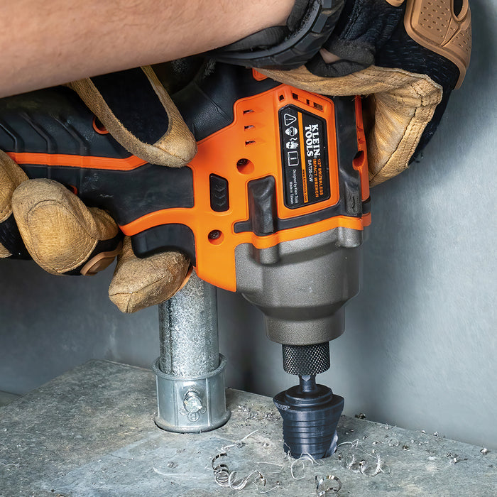 KLEIN TOOLS 3 PC. Premium Electrician's Quick Release Step Bit Set