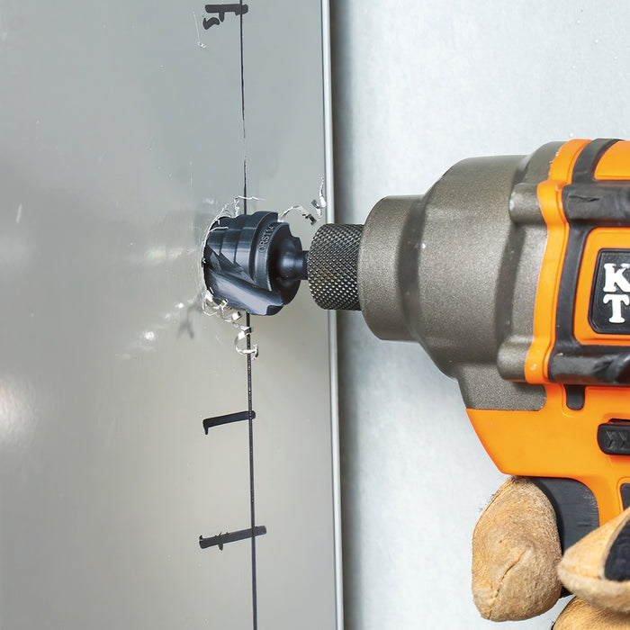 KLEIN TOOLS 3 PC. Premium Electrician's Quick Release Step Bit Set