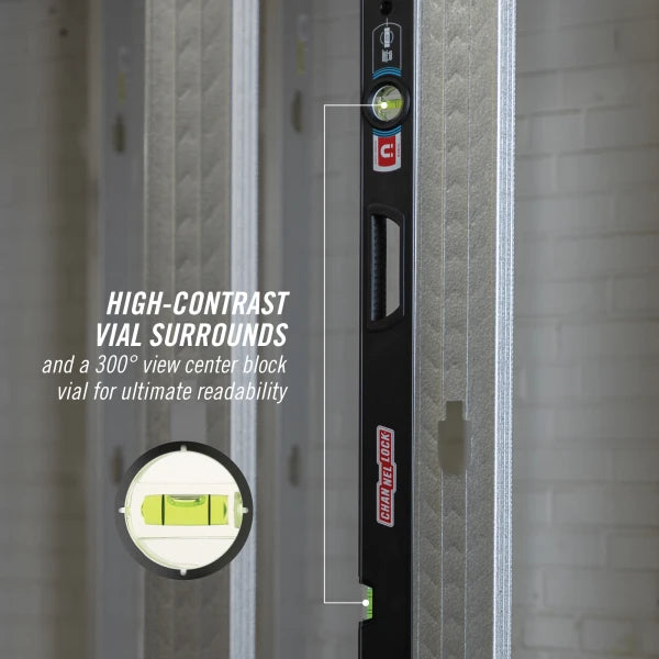 CHANNELLOCK 78" Box Level, Magnetic