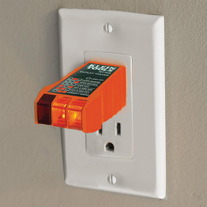 KLEIN TOOLS Dual Range NCVT w/ Receptacle Tester Electrical Test Kit