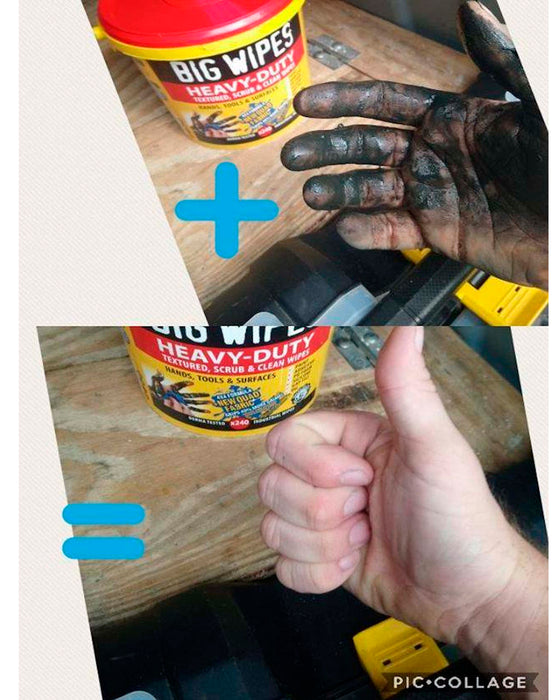 Big Wipes Heavy Duty Pro+ 240ct Canister