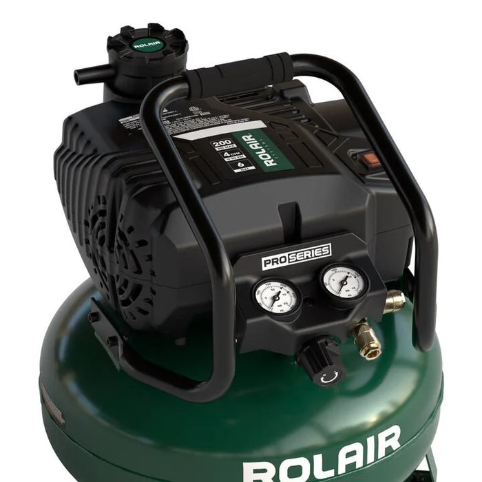 Rolair PRO 1.3HP 6 Gallon 200 PSI Portable Air Compressor