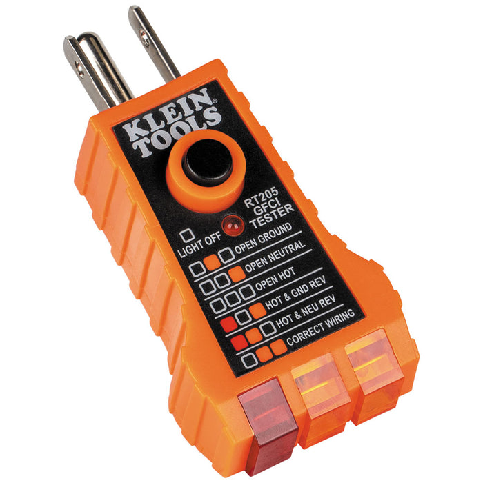 KLEIN TOOLS Non-Contact Voltage & GFCI Receptacle Test Kit