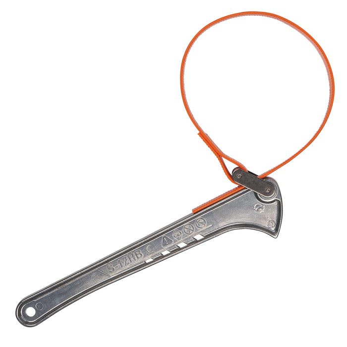KLEIN TOOLS GRIP-IT™ 12" Handle Strap Wrench, 1-1/2" - 5"