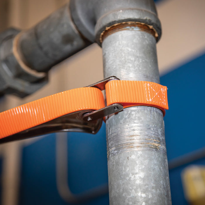 KLEIN TOOLS GRIP-IT™ 12" Handle Strap Wrench, 1-1/2" - 5"