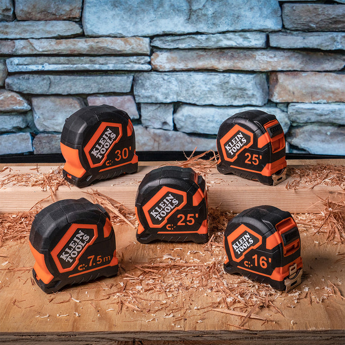 KLEIN TOOLS 16' Magnetic Double-Hook Tape Measure