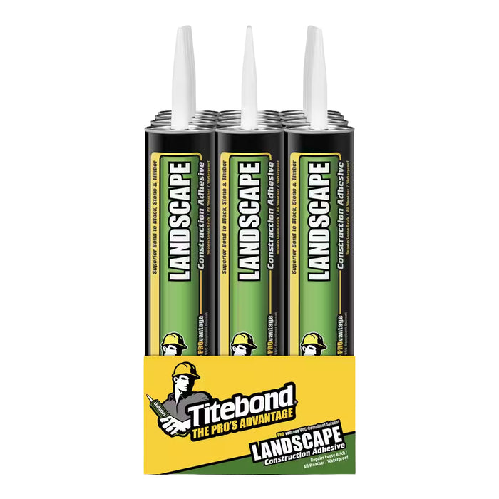 Titebond 28 oz. PROvantage Landscape Adhesive (12-Pack)