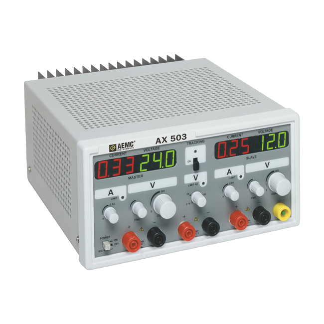 AEMC 2130.07 DC Power Supply Model AX503
