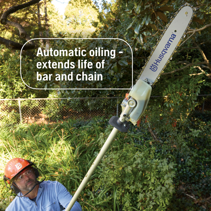 Husqvarna 122LKP Polesaw, 21.7-cc 2-cycle Attachment Capable