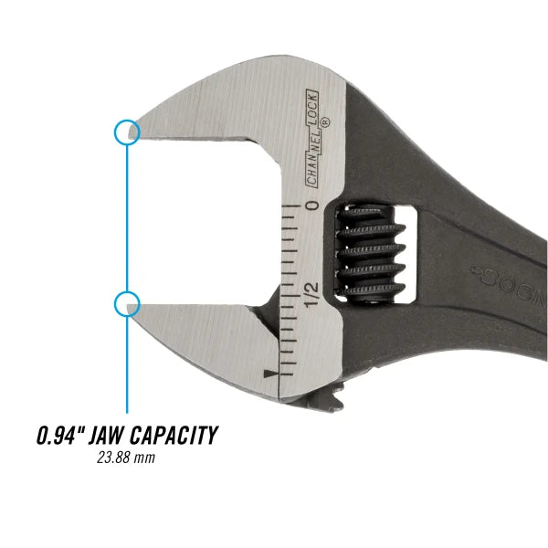 CHANNELLOCK 6" Adjustable Wrench