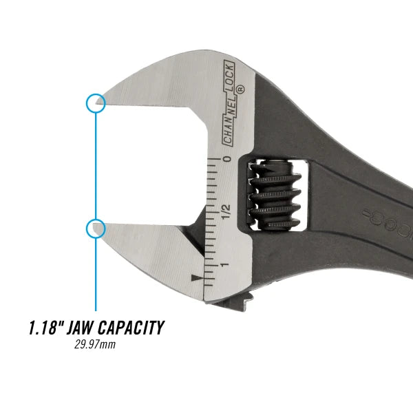 CHANNELLOCK 8" Adjustable Wrench