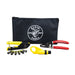KLEIN TOOLS Coax Cable Installation Kit w/ Zipper Pouch