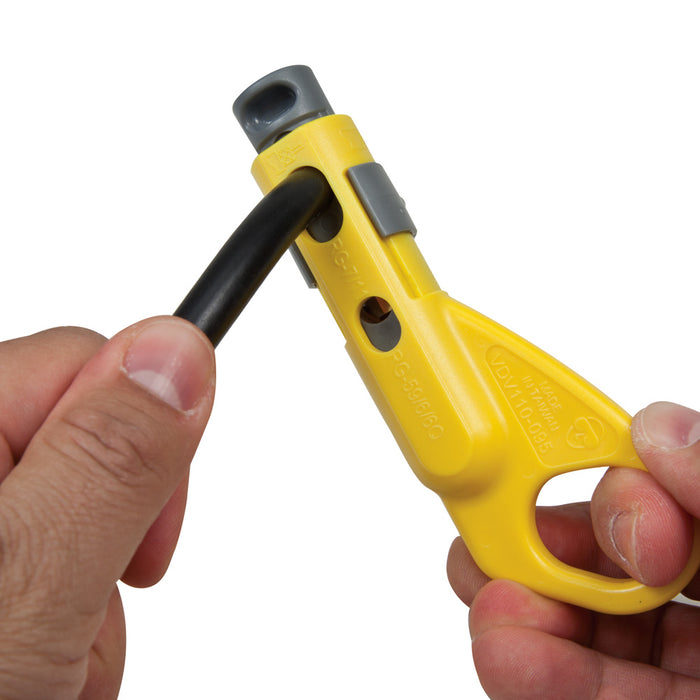 KLEIN TOOLS Coax Cable Radial Stripper