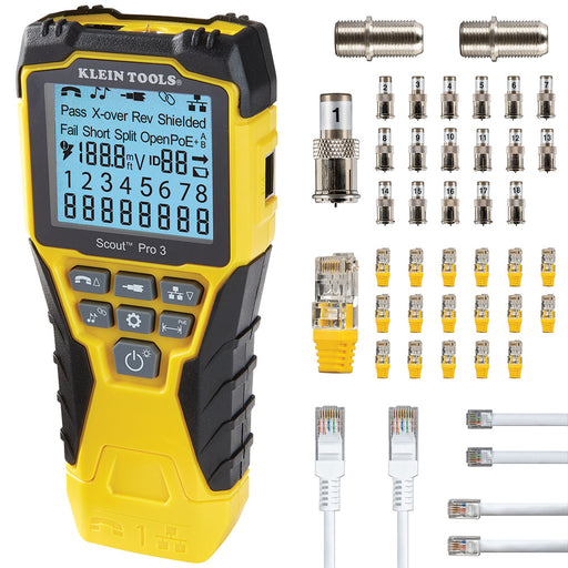 KLEIN TOOLS SCOUT® Pro 3 Tester w/ Locator Remote Kit