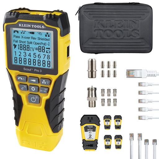 KLEIN TOOLS SCOUT® Pro 3 Tester w/ TEST + MAP™ Remote Kit