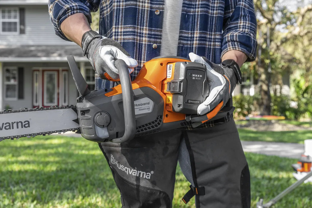 Husqvarna Power Axe 350i 18 inch 40V Battery Powered Cordless Chainsaw, Battery and Charger Not Included 970601201