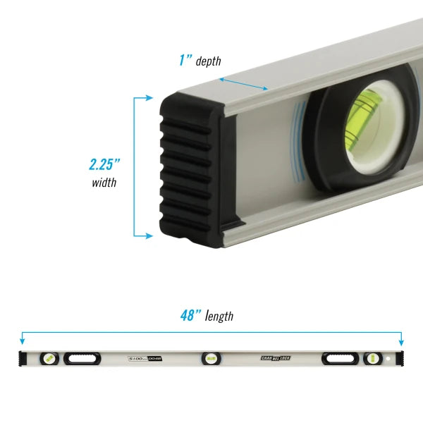 CHANNELLOCK 48" I-Beam Level
