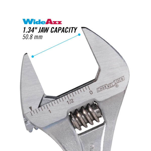 CHANNELLOCK 6" Adjustable Wrench