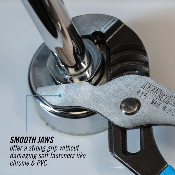 CHANNELLOCK 10" Smooth Jaw Tongue & Groove Pliers