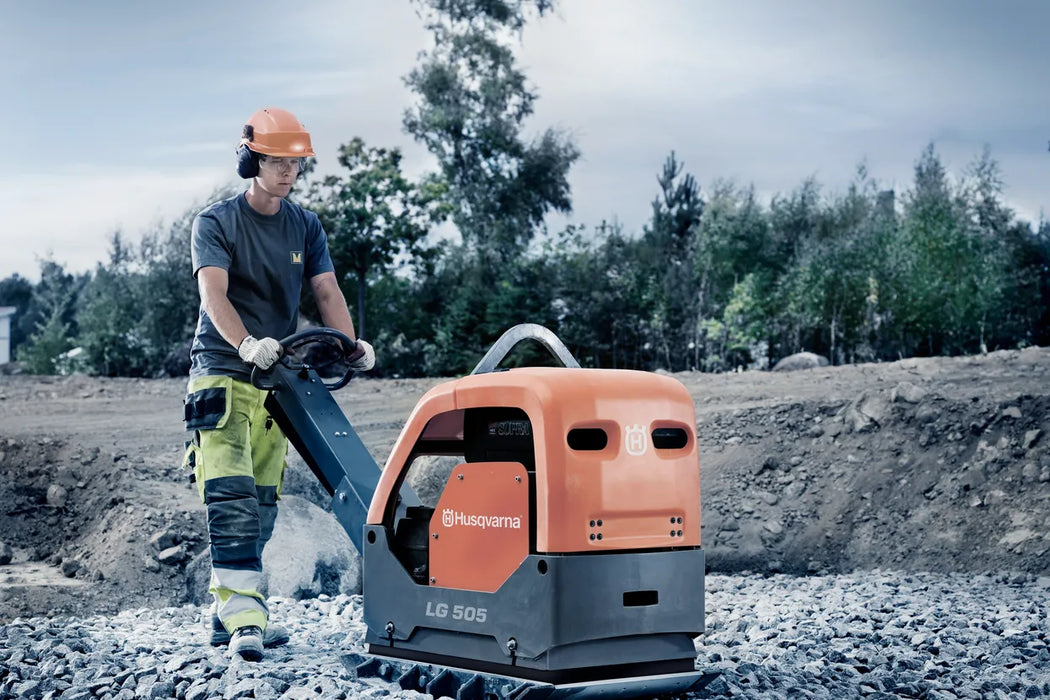 Husqvarna Construction LG 505 27.56" Gas Reversible Plate Compactor