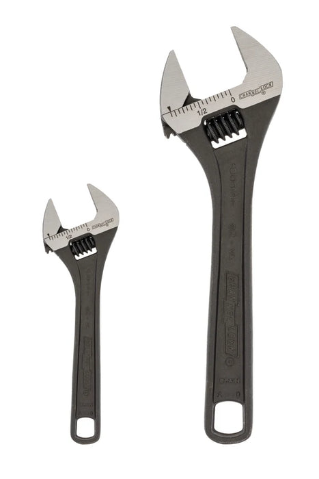 CHANNELLOCK 2pc Adjustable Wrench Set