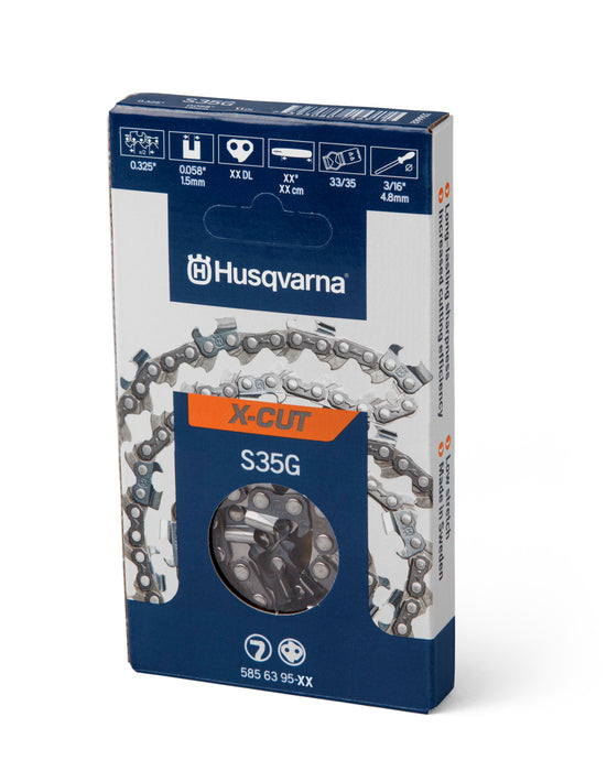 HUSQVARNA X-CUT S35G, .325" Pitch, .058 Gauge