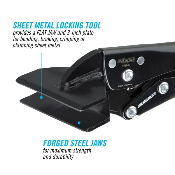 CHANNELLOCK 8" Locking Sheet Metal Tool