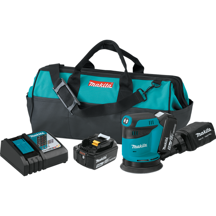 MAKITA 18V LXT® 5" Random Orbit Sander Kit