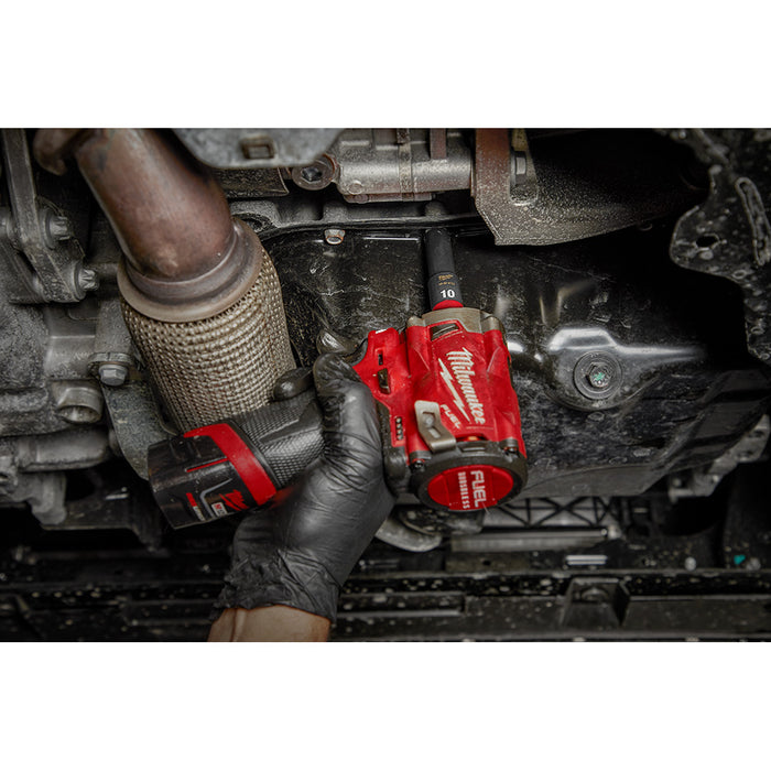 MILWAUKEE SHOCKWAVE Impact Duty Dado de 6 puntos con accionamiento de 3/8" y 10 mm de profundidad