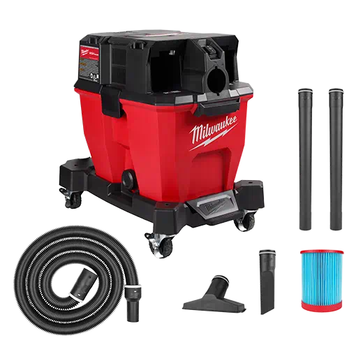 Aspiradora para líquidos/seco MILWAUKEE M18 FUEL™ de 9 galones con doble batería (solo herramienta)