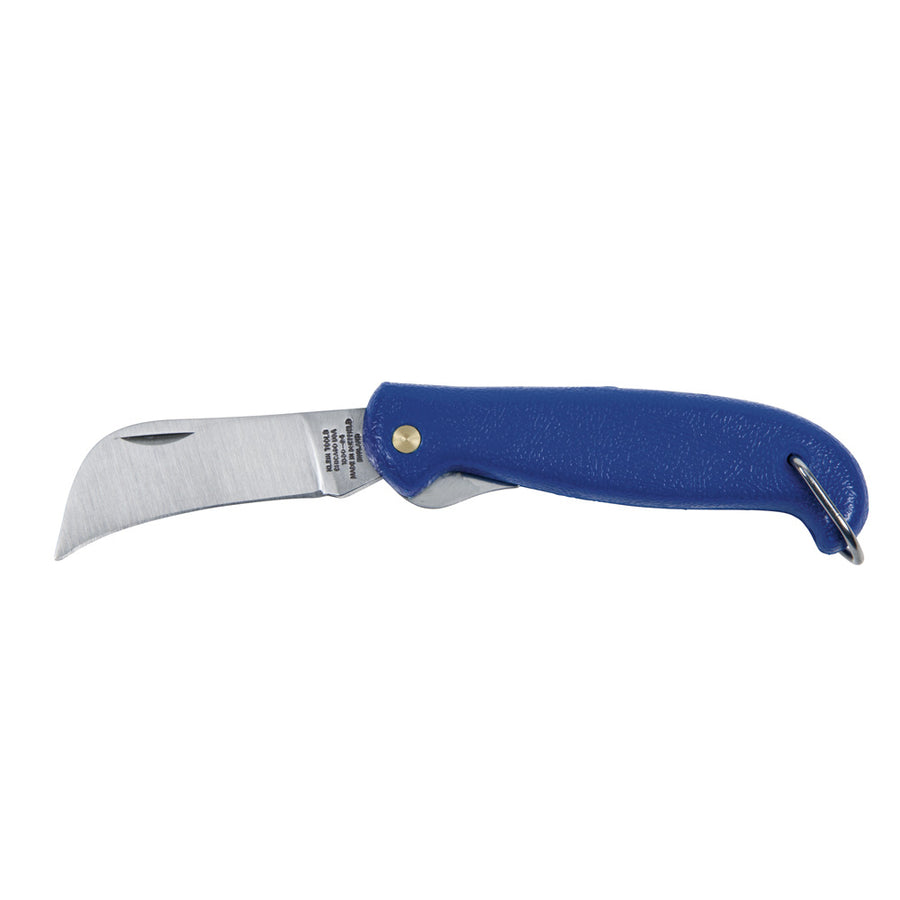 KLEIN TOOLS 2-3/4" Hawkbill Slitting Blade Pocket Knife