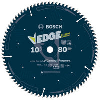 BOSCH 10" 80 Tooth Edge Circular Saw Blade for Extra-Fine Finish