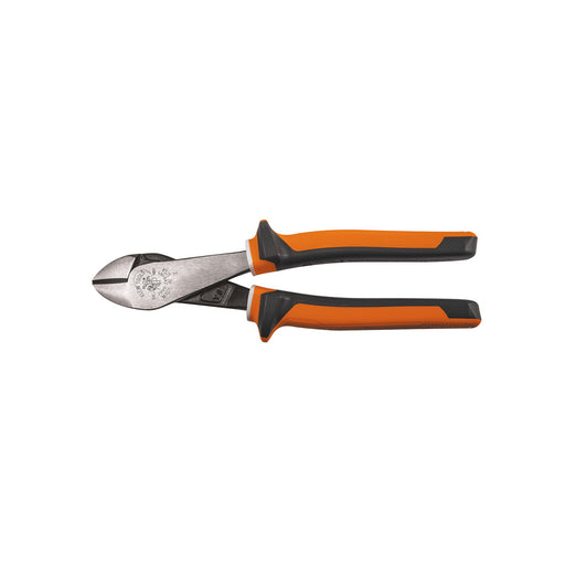 KLEIN TOOLS 8" Heavy-Duty Insulated Tapered Nose Diagonal Cutting Pliers