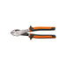 KLEIN TOOLS 8" Heavy-Duty Insulated Angled Nose Diagonal Cutting Pliers