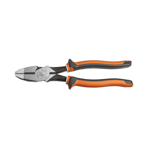 KLEIN TOOLS 9" Heavy-Duty Insulated New England Nose Side Cutting Pliers