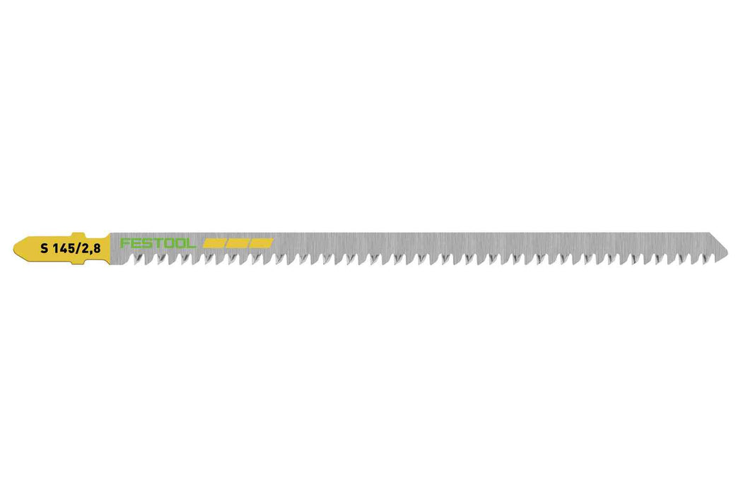 FESTOOL Jig Saw Blade WOOD STRAIGHT CUT S 145/2,8/5 (5 PACK)