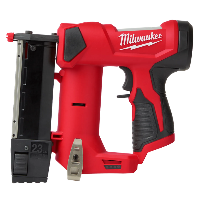 Clavadora de pasadores MILWAUKEE M12™ calibre 23 (solo herramienta)